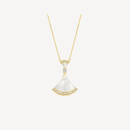 [⭐Aura]DREAM NECKLACE MOP GOLD DIAMOND