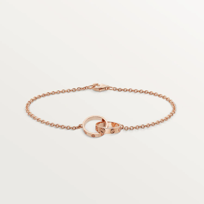 [⭐Aura]LOVE BRACELET DOUBLE RING