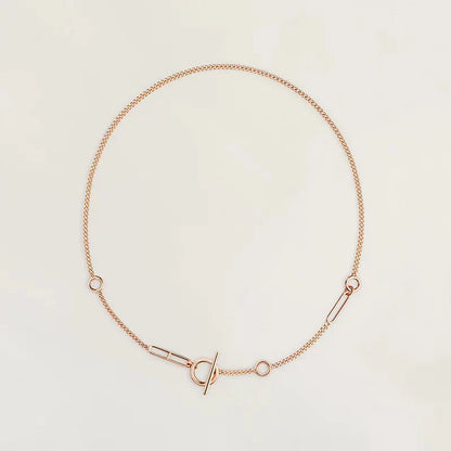 [⭐Aura]HM STERLING CHAINE D'ANCRE HEART