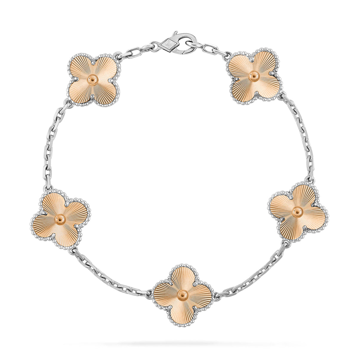 [⭐Aura] CLOVER 5 MOTIF LASER BRACELET COLLECTION