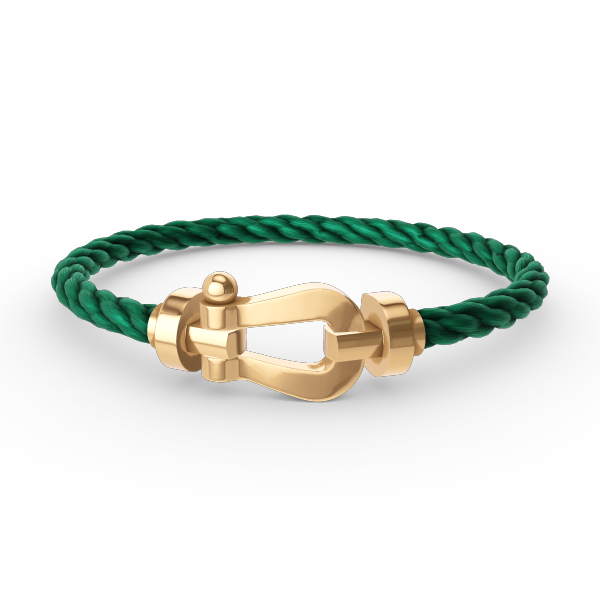[⭐Aura]FORCE LARGE HORSESHOE NO DIAMOND BRACELET GOLD