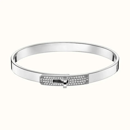 [⭐Aura]KELLY SILVER DIAMOND BRACELET