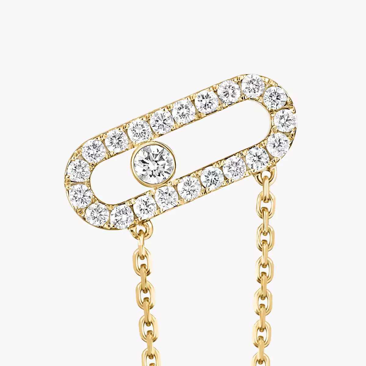 [⭐Aura]Move Uno Diamond Earrings
