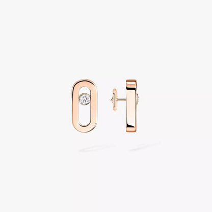 [⭐Aura]Move Uno Diamond Stud Earrings