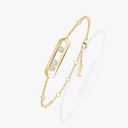 [⭐Aura]Baby Move Diamond Bracelet