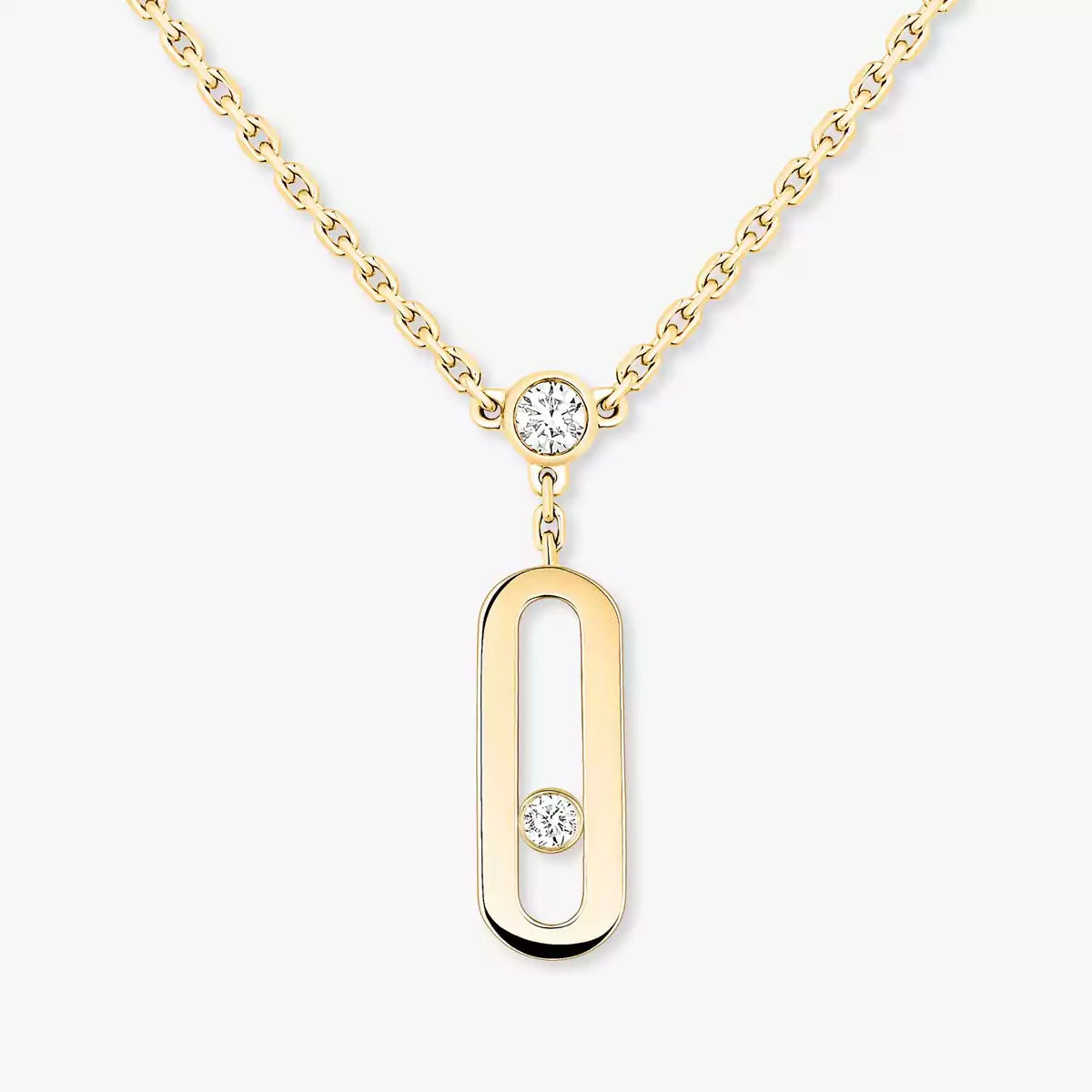 [⭐Aura] Move Uno Diamond Necklace