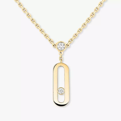 [⭐Aura] Move Uno Diamond Necklace