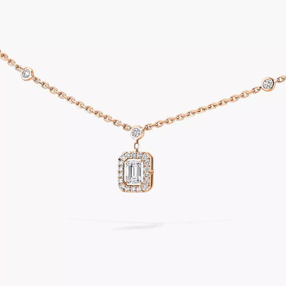 [⭐Aura]My Twin Diamond Necklace in Silver