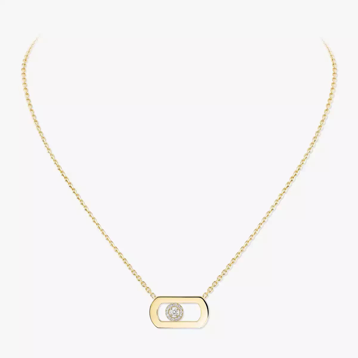 [⭐Aura]So Move Diamond Necklace in Gold