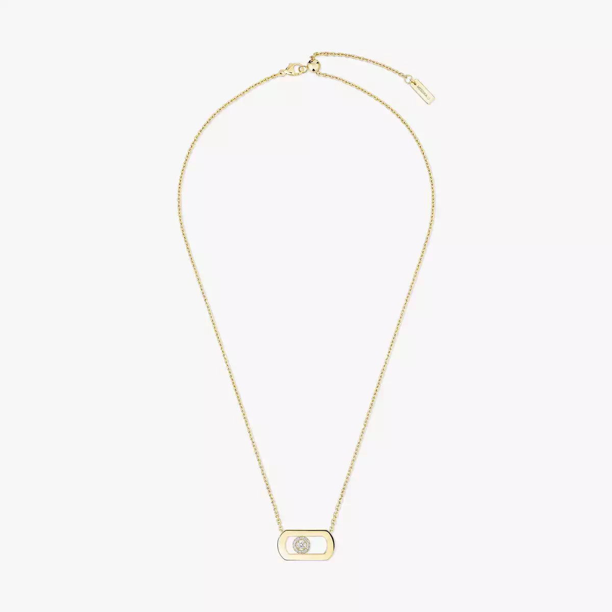 [⭐Aura]So Move Diamond Necklace in Gold