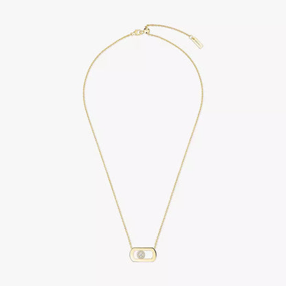[⭐Aura]So Move Diamond Necklace in Gold