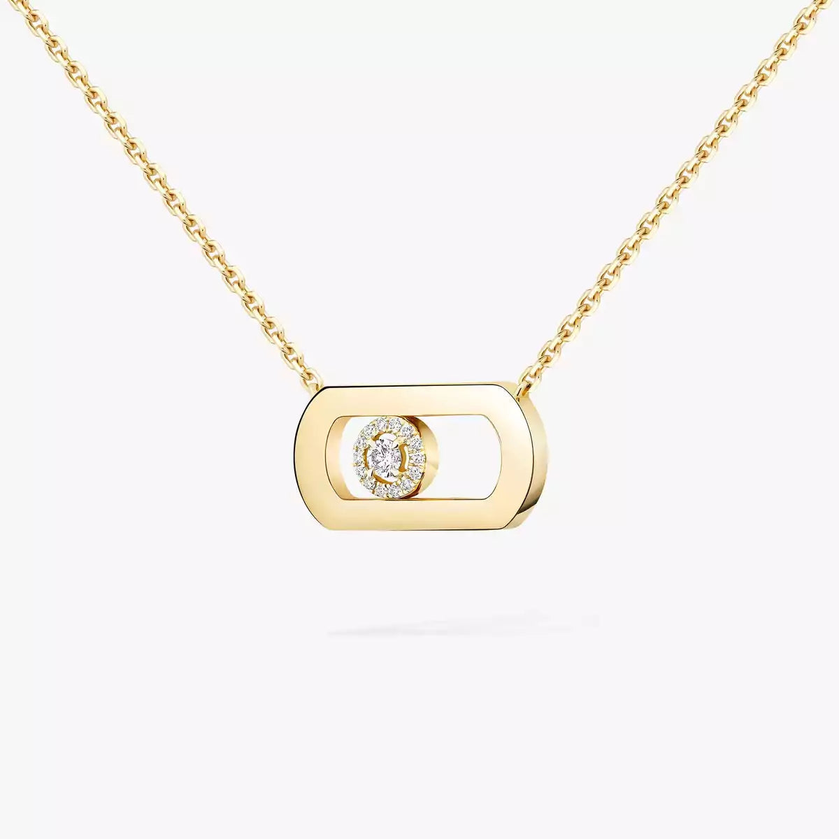 [⭐Aura]So Move Diamond Necklace in Gold