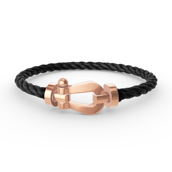 [⭐Aura]FORCE LARGE HORSESHOE NO DIAMOND BRACELET ROSE GOLD