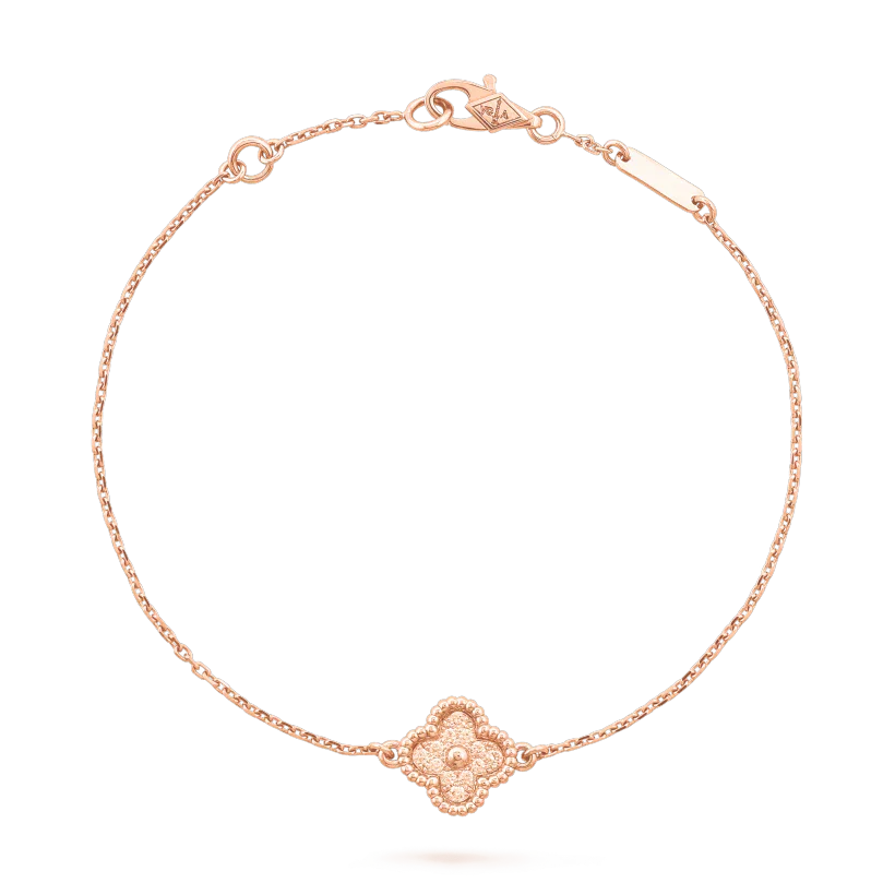 [⭐Aura]CLOVER SINGLE FLOWER BRACELET