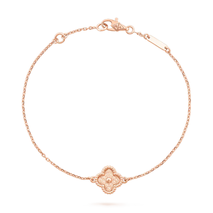 [⭐Aura]CLOVER SINGLE FLOWER BRACELET