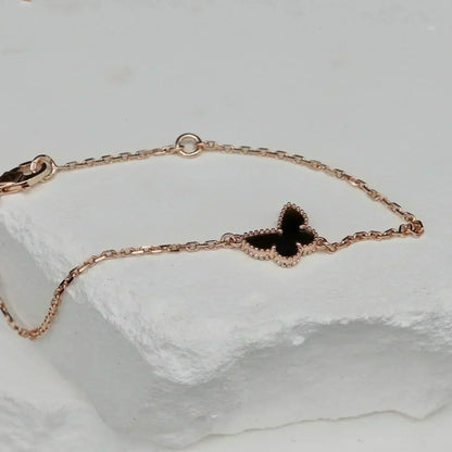[⭐Aura]BUTTERFLY ONYX  BUTTERFLY BRACELET