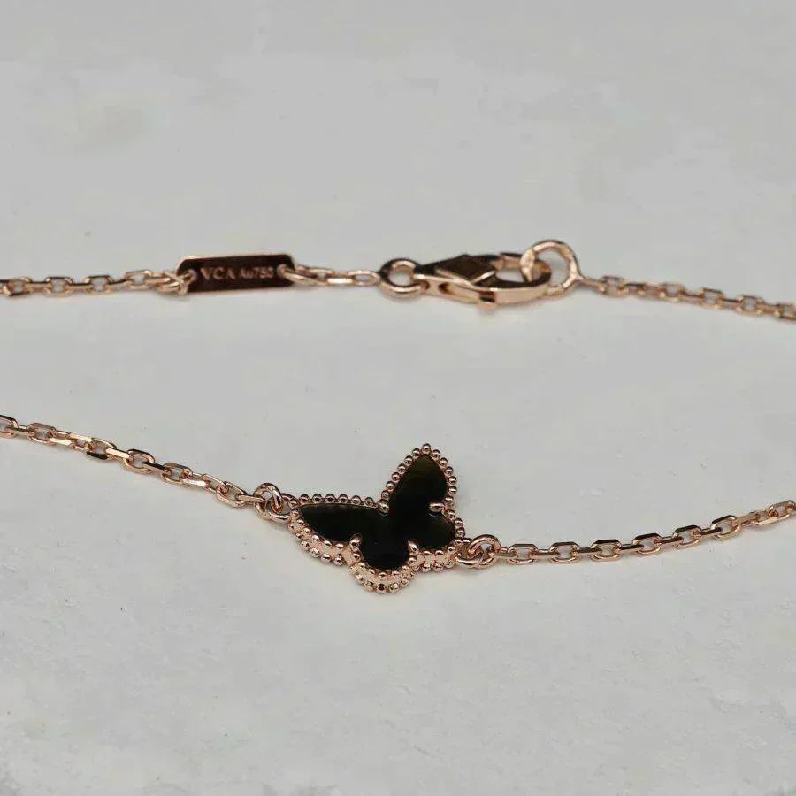 [⭐Aura]BUTTERFLY ONYX  BUTTERFLY BRACELET