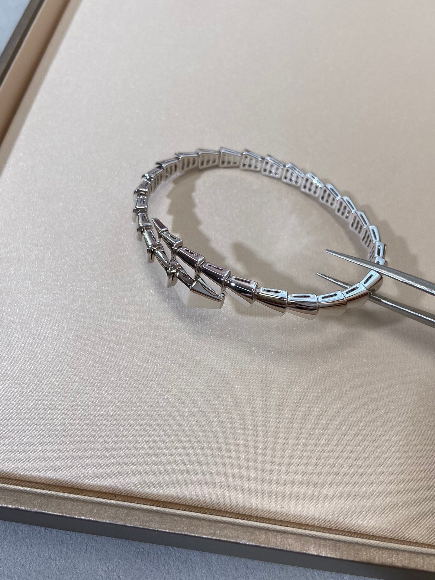 [⭐Aura]SERPENTI VIPER SILVER BRACELET